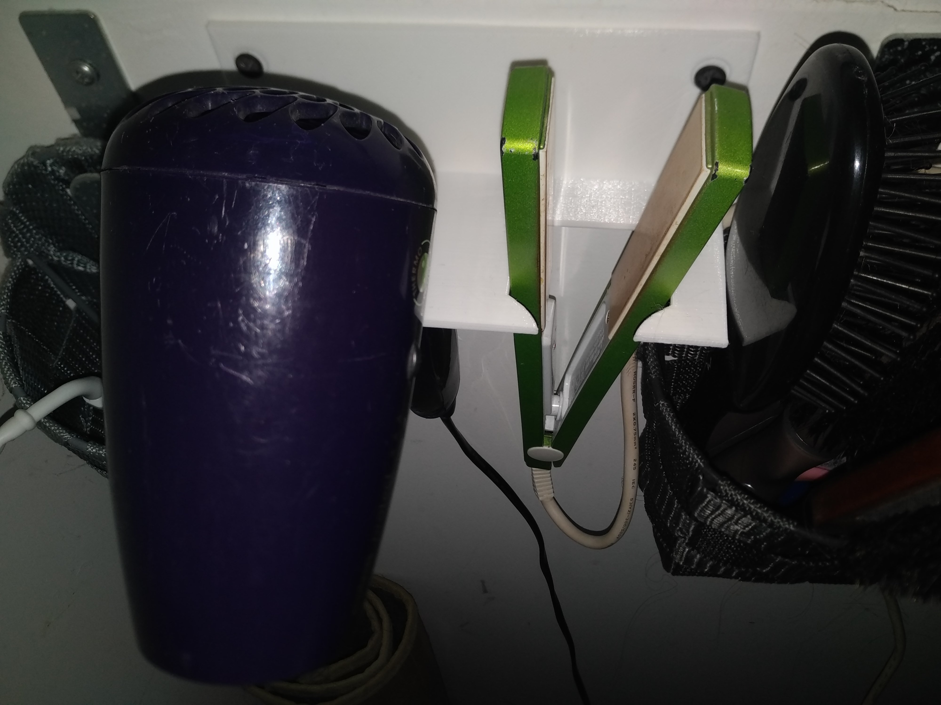 Download free STL file hair dryer support • 3D printer template ・ Cults